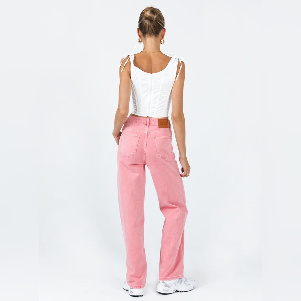 Princess Polly Regina mom denim jeans size 12 - Picture 2 of 5